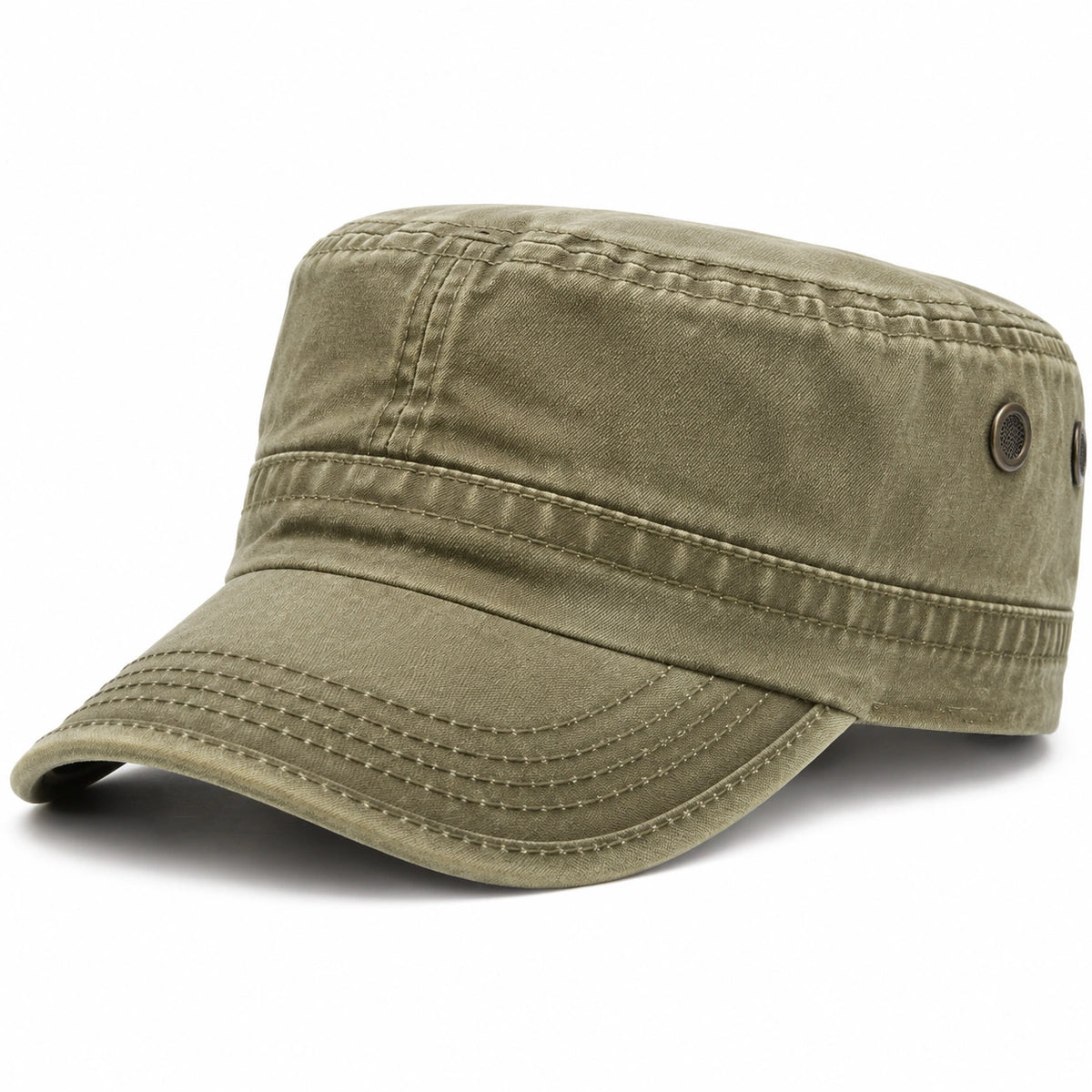 Unisex Militärhut Verstellbar Olivgrün