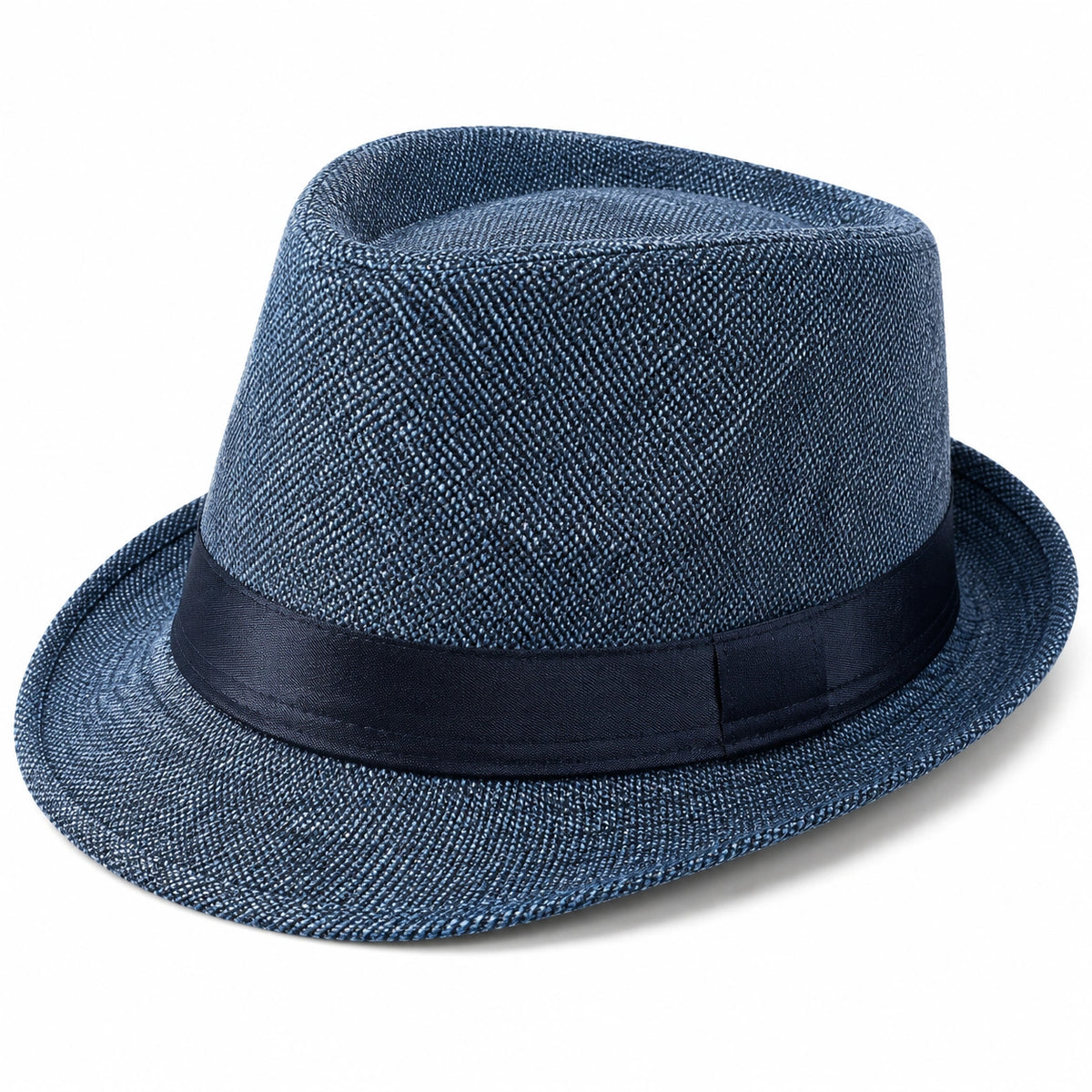 Stilvoller Fedora Hut für Unisex in Blau