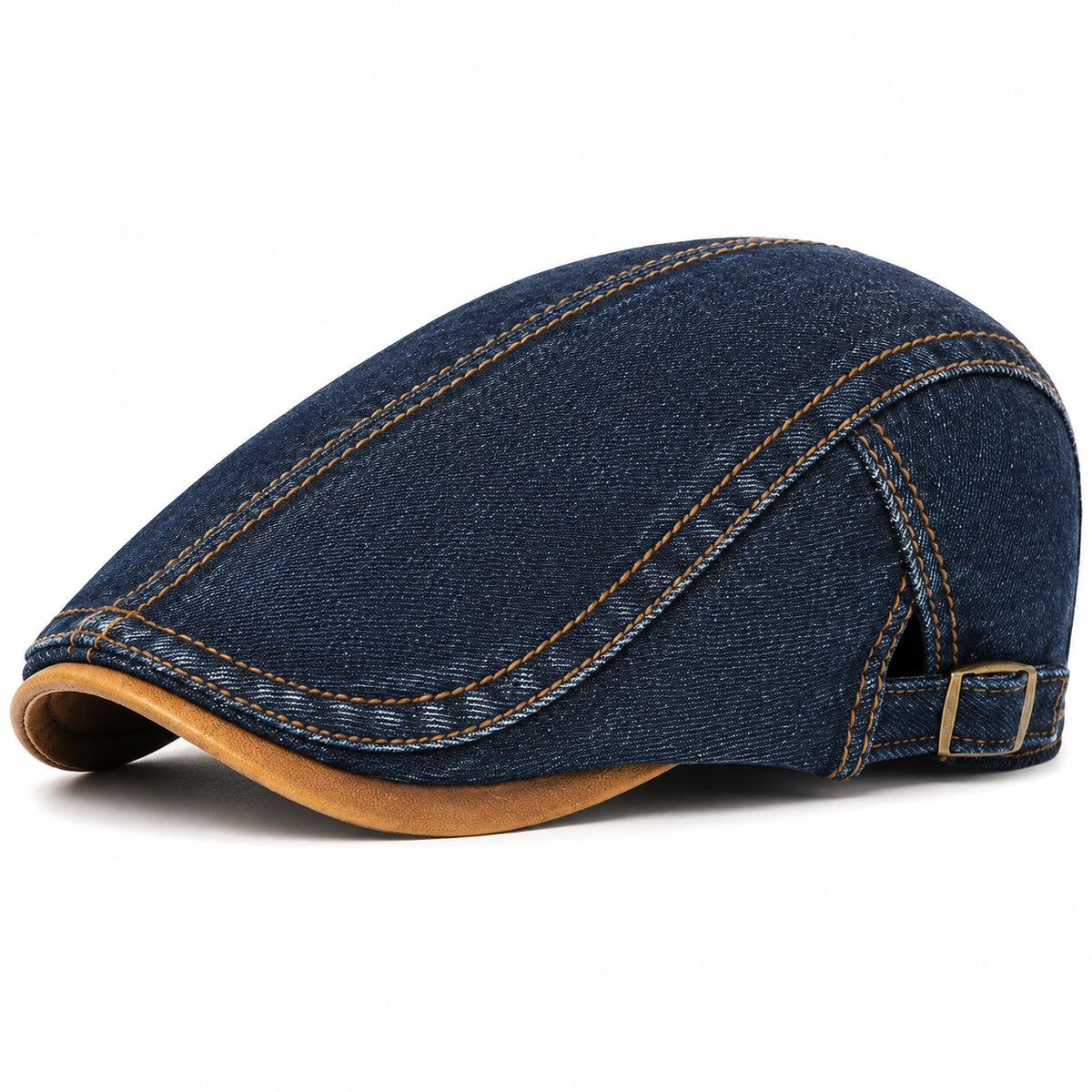 Schiebermütze Unisex Verstellbar Dunkelblau