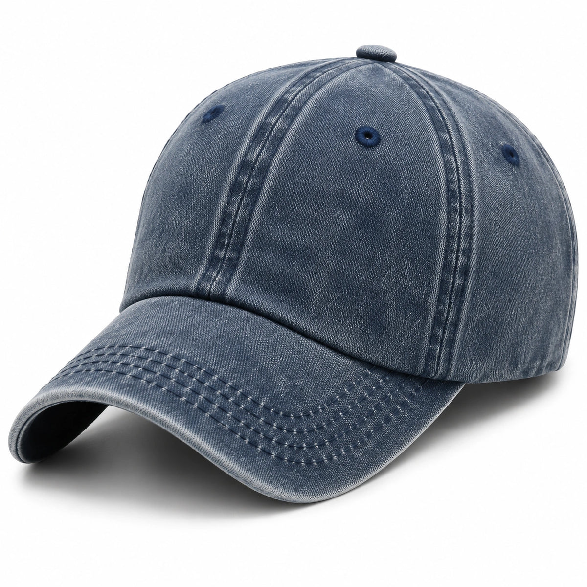 Unisex Verstellbare Baseballkappe Dunkelblau