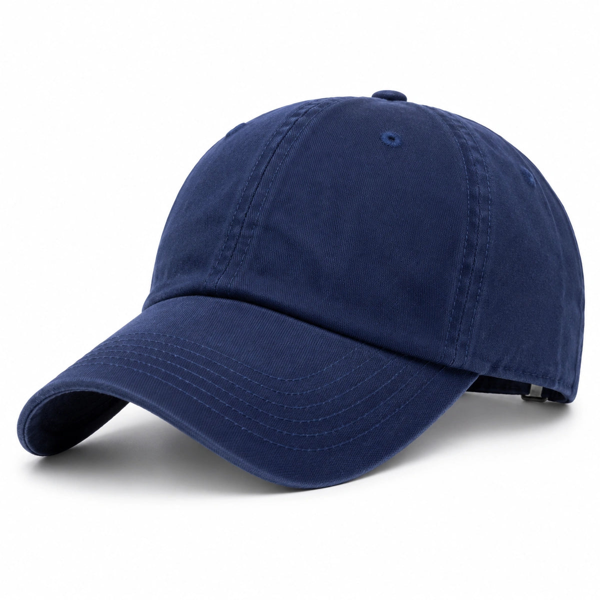 Blau Verstellbare Unisex Basecap