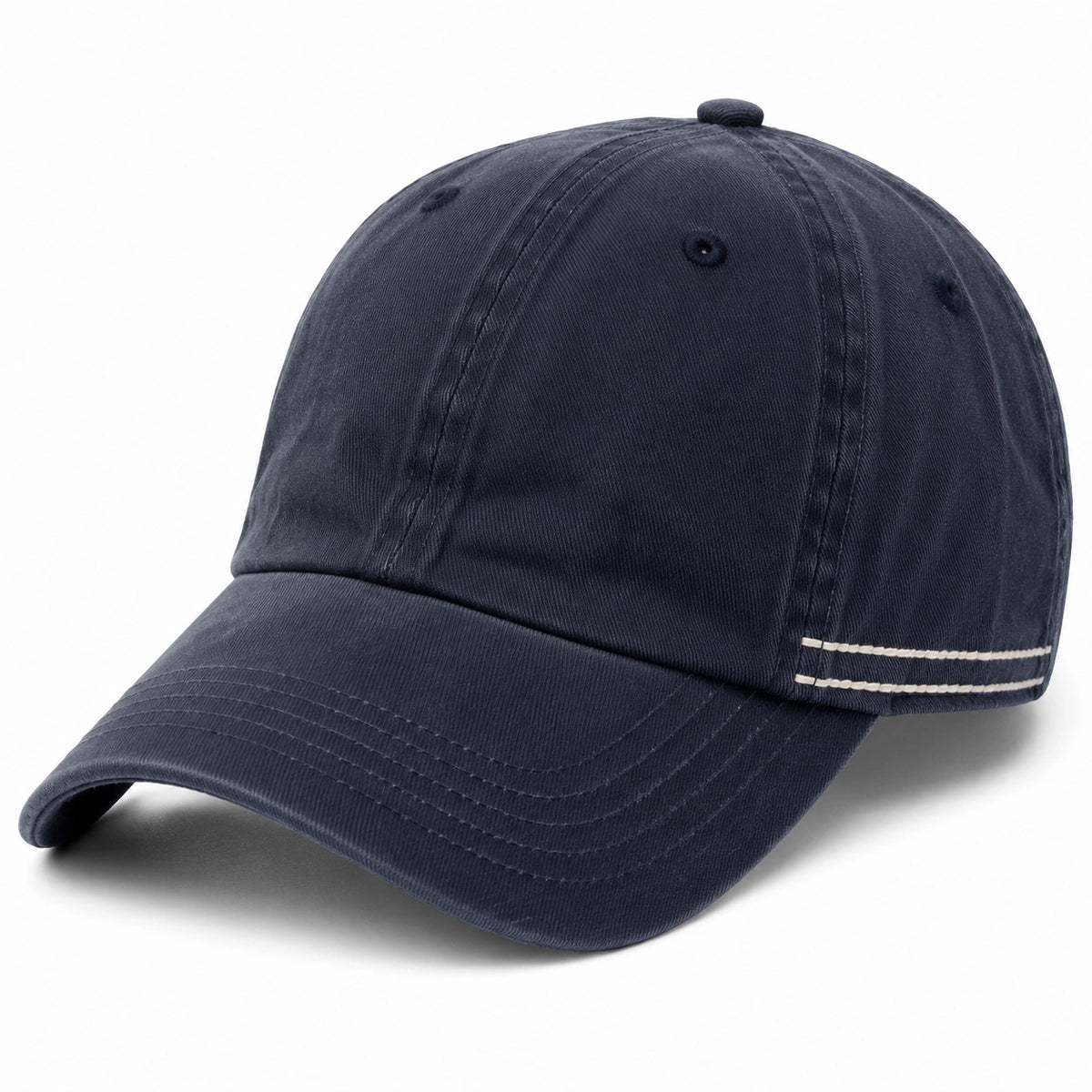 Verstellbare Unisex Basecap Dunkelblau