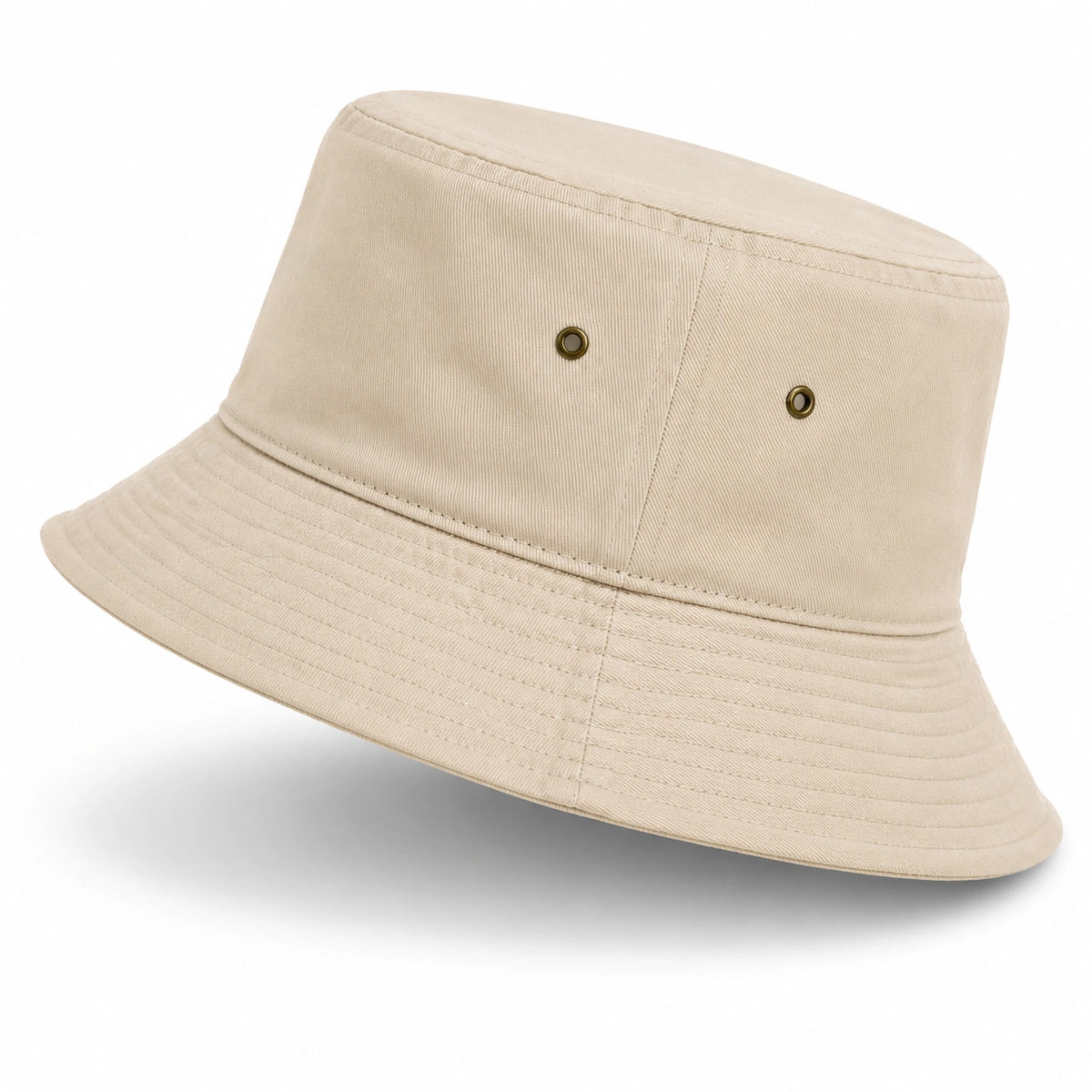 Unisex Fischerhut Beige - Atmungsaktiv und Zusammenklappbar
