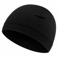 Schwarze Unisex-Beanie Mütze für kaltes Wetter