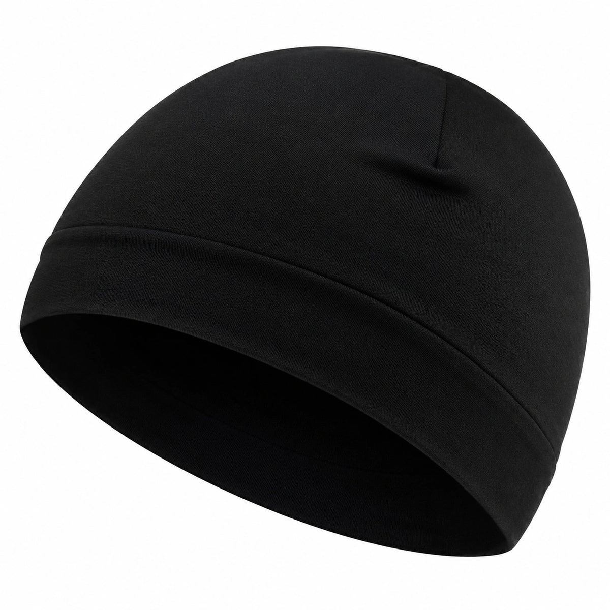 Schwarze Unisex-Beanie Mütze für kaltes Wetter