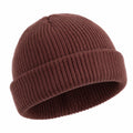 Unisex Strickmütze Braun
