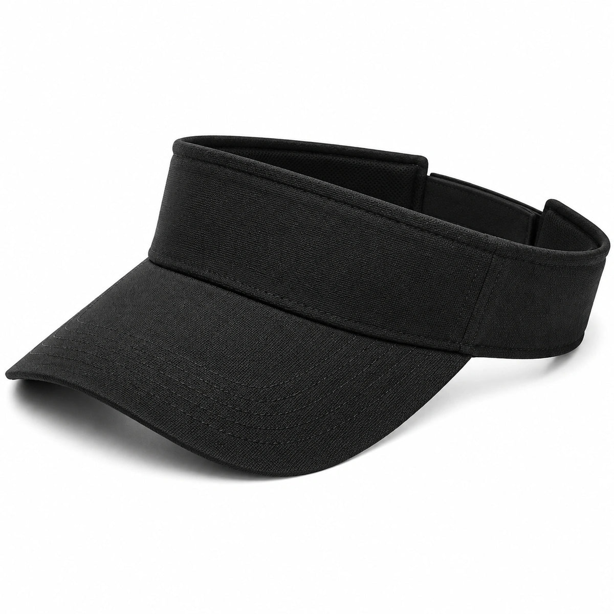 Verstellbares Unisex-Sonnenschutz-Visier Schwarz