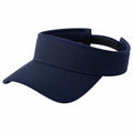 Verstellbarer Sportvisor Dunkelblau UV-Schutz