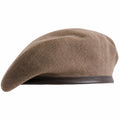 Unisex Baskenmütze Braun